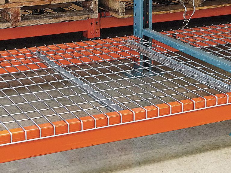 Warehouse Racks Wire Net Benefits of Wire Decking for Pallet Racks