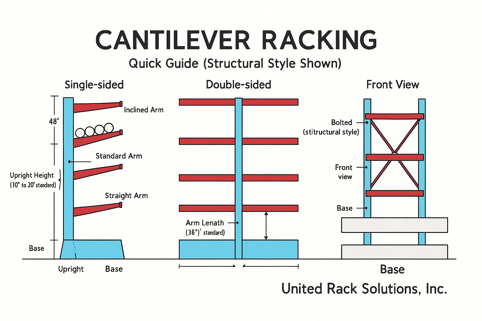 Cantilever Rack Specifications