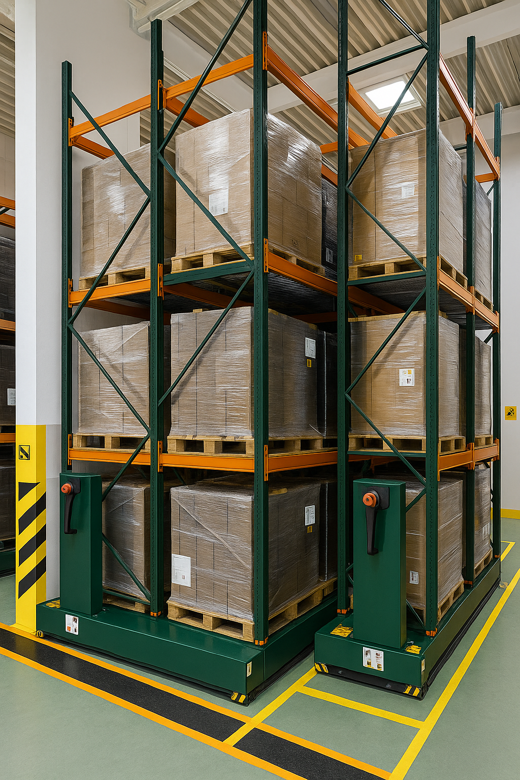 Industries Using Mobile Pallet Racking