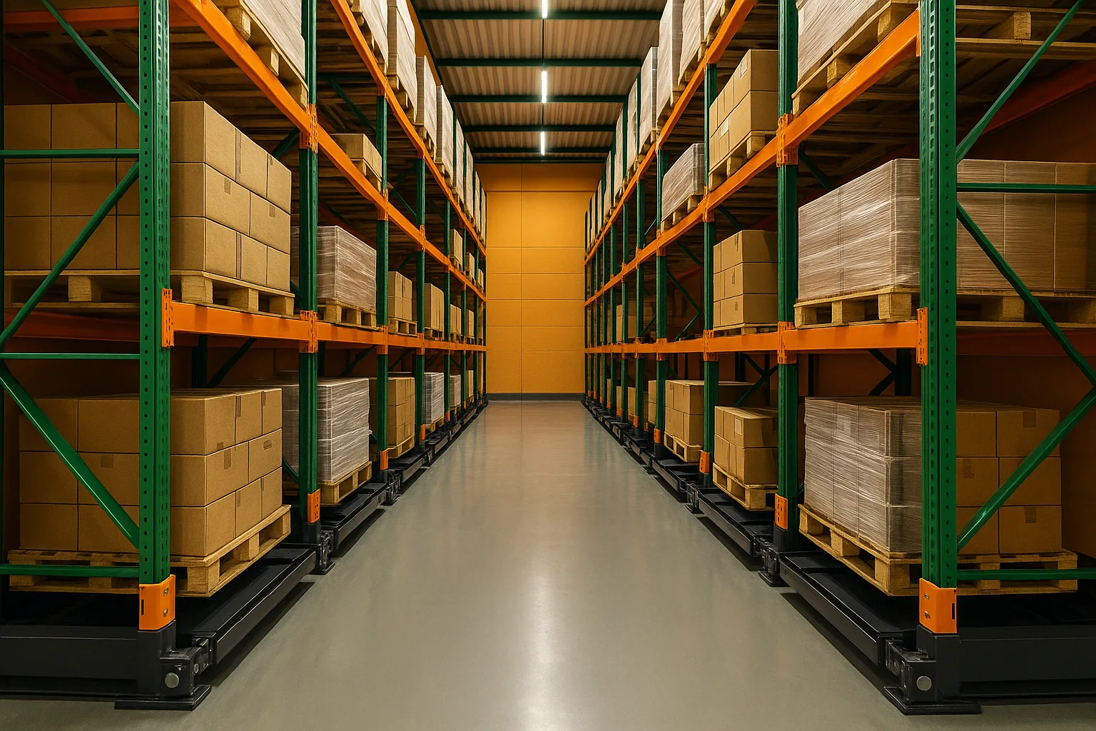 Mobile Pallet Racks