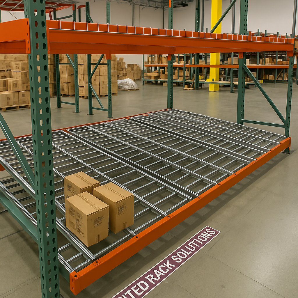 Gravity-fed carton flow racking system
