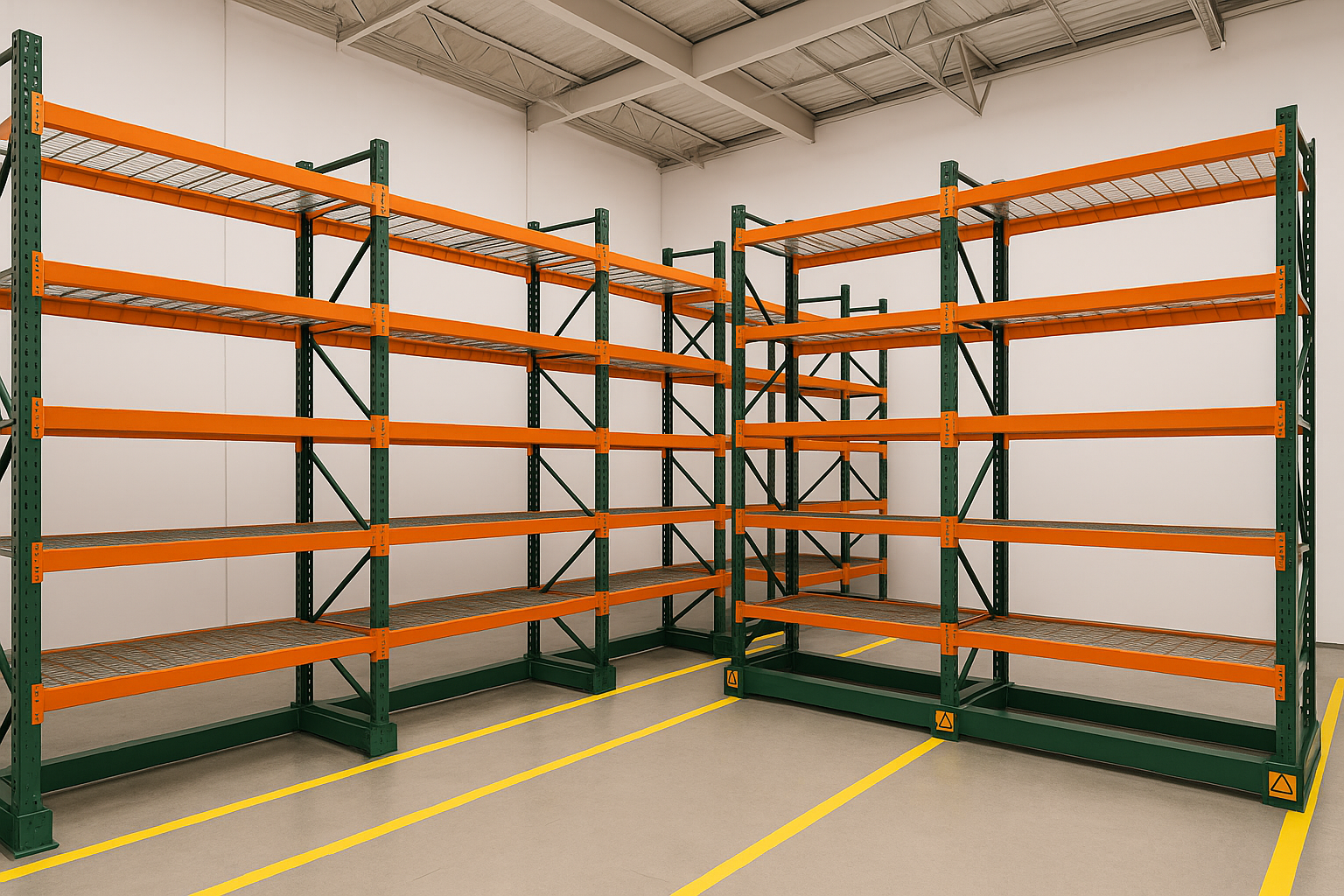High-Quality Used Commercial Shelving for Warehouse Storage
