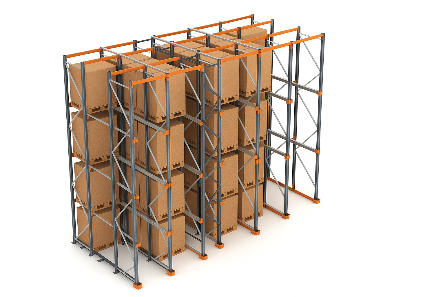 Mobile Pallet Racks Icon