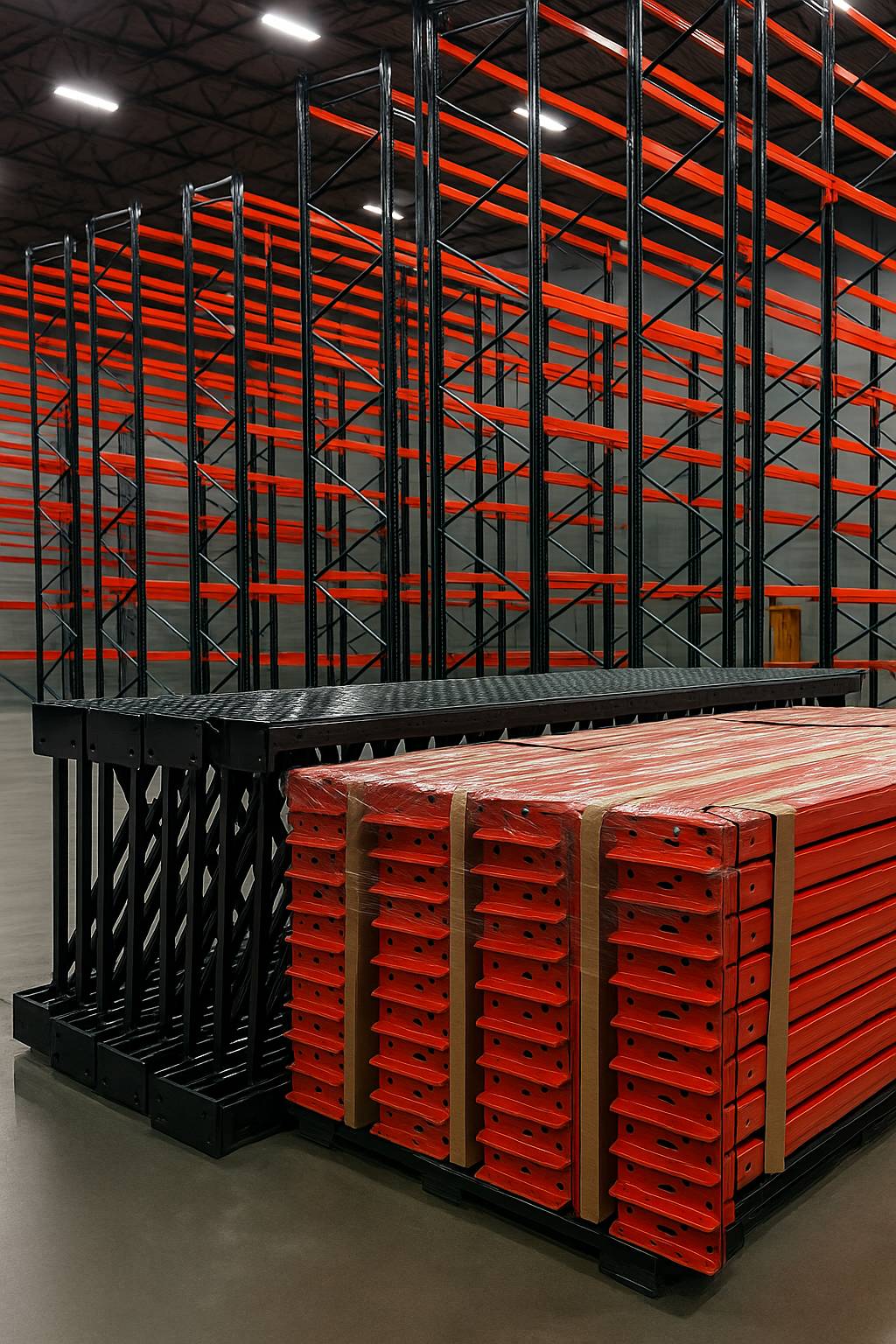 Warehouse Tear Down and Pallet Rack Move